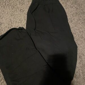 Hanes Black Fleece Pants